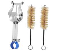 BESTonZON 3 Pz clip di spartiti musicali strumento musicale cleaning brush porta spartiti musicali morsetto per spartiti musicali strumenti musicali clip del libro di musica per tromba Lira