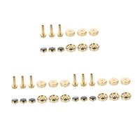 BESTonZON 3 Pz Piccolo Pulsante Pulsante Creativo Premere La Tromba Fibbia Tromba Musicale Forniture Pistone Fibbia ia A Scatto