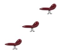 BESTonZON 3 Pz Poggiamano per fagotto pratica il riposo delle dita forniture di fagotto accessorio per per per per addominali rosso