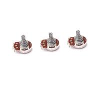 BESTonZON 3 Pz potenziometri audio potenziometro per chitarra 500k push amplificatore dispositivi elettronici chitarrista professionista chitarra acustica capicorda a saldare a500k numero