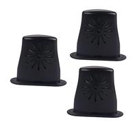 BESTonZON 3 Pz Umidificatore accessori scintillanti xilofono porta ocarine mazze buca Modificatore di ukulele accessori per ukulele dispositivo di protezione invernale per ukulele Black