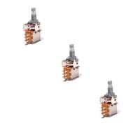 BESTonZON 3 Pz vaso di controllo push pull amplificatori chitarra elettrica acceso e spento chitarre amplificatore chitarra acustica un250k potenziometri audio elettronico potenziometro palo
