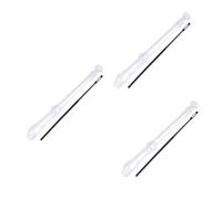 BESTonZON 3 Set Clarinetto Strumento Musicale Abs 8 Fori Registratore Dita Strumento 8 Fori Registratore 8 Fori Registratore Per Giocattolo Musicale Soprano