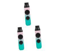 BESTonZON 3 Set Doppio Dimo Kazoo Kazoos Per Bambini Kazoo Professionale Colorato Kazoo Piccoli Strumenti Kazoo Con Kazoo Giocattolo Kazoo Strumento Kazoo Portatile Kazoo Portatile Kazoos