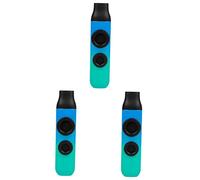 BESTonZON 3 Set Doppio Dimo kazoo Performance Kazoo Kazoos Con Tono Regolabile Arpa Mascellare Strumento Musicale Da Prestazione Giocattoli Musicali Giocattolo Kazoo Strumenti Kazoo Abs