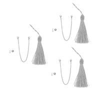 BESTonZON 3 Set Miniatura Tremolo Catena Pollice Pianoforte Catena Nappa Trim Tremolo Catena Per Il Pollice Accessori Per Musica Per Pianoforte Decorazione Durevole Kalimba Fornitura Dito