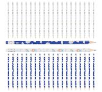 BESTonZON 30 Matite HB Gomma a Forma di Astronauta Matite per Cartoni Animati per Studenti Leggere e Resistenti per Scrittura Scorrevole a Scuola e Ufficio