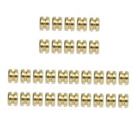 BESTonZON 30 Pcs Stringa Di Perline Trasparente Ukulele Stand Chitarra Parti Di Sostituzione Chitarra Strumento Di Riparazione Accessorio Per Chitarra Accessori Per Chitarra Parti Di