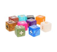 BESTonZON 30 Pz Calcolare i Dadi Operazioni Matematiche Dadi Segno Di Calcolo I Segni Di o Dei Impilamento Dei Per Bambini Per i Matematici Mini Acrilico