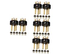 BESTonZON 32 Pz Xlr Maschio a Tre Pin Spina Xlr Maschio Adattatore Audio Per Microfono Presa Microfonica Maschio Spina Del Microfono Spina Del Cavo Del Microfono Connettore Xlr Addominali