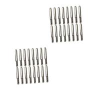 BESTonZON 32pezzi Chiodi Per Arpa Metallo Accessori Per Strumenti Musicali Fissaggio Per Lira e Zither Facile Sostituzione e Installazione Pratico e Resistente Argento