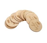 BESTonZON 36 Pezzi Di Carte Di Crescita In Legno Carte Miliari Miliari Pietra Miliare In Legno Per Bambini Pietra Miliare In Legno Per Bambini Pietra Miliare In Legno Per Neonati