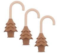 BESTonZON 3pezzi Fermo Porta Anti-schiacciamento in Silicone per Ragazzo Ragazza Ragazza Design Albero Protezione Sicura per Porte di Casa e Esterno Facile da Spostare e Adattare