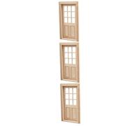 BESTonZON 3pezzi Mini Door Furniture Accessorio Decorativo Per Miniature Design e Realistico Per Creativi e Socializzazione