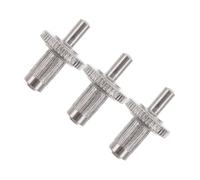 BESTonZON 3pezzi Perni Per Ponte Chitarra Viti Metalliche Per Chitarra Elettrica Inserti Viti Perno Di Montaggio Parti Di Per Intonazione Del Ponticello Perni Ruota