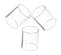 BESTonZON 3pezzi Slide in Vetro Per Chitarra Elettrica e Acustica Di Manicotti Per Dita Anello Per Slide Tubo Scorrevole Per Corde Per Chitarra Miglioramento Della Tecnica e Qualità Del