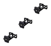 BESTonZON 3pezzi Treppiede Per Smartphone e Tablet Supporto Per Fotocamera Con Clip e Base Stabile Compatibile Con Dispositivi Per Fotografia e Video Nero