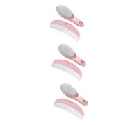 BESTonZON 3sets e Pettine Per Kit Per Morbidi Rosa Pettine Antistatico e Resistente La Circolazione e Sviluppo Del