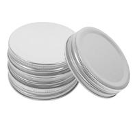 BESTonZON - 4 coperchi di ricambio in acciaio INOX per vasetti Jar