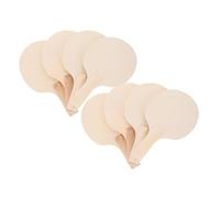 BESTonZON 4 Paia Racchette Pong Legno Non Verniciate per Diy Base Leggera per Pittura e Personalizzazione Racchette da Tennis Tavolo Artigianali per Allenamento e Gara