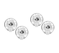 BESTonZON 4 Pezzi 13 Sintonizzatore Chitarra Basso Tasca Tromba Sintonia Fine Chitarra Acustica Posacenere Per Auto 13 Nota Passo Tubo Di Chitarra C Strumento Di Accordatura Della Chitarra