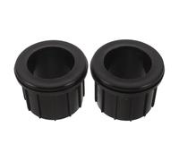 BESTonZON 4 Pezzi Anello di Ricambio per Ombrellone da Giardino in Plastica Nero Diametro Interno 1.5 e 1.9 Pollici, Resistente al Vento e Protezione Antiscivolo per Uso Esterno Commerciale