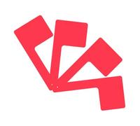 BESTonZON 4 Pezzi Bandiere Rosse per Cassetta Postale con Design Bandiera Nazionale Bandiere Rotanti Acrilico per Indicatore Postale Esterno Accessori Sostitutivi per Gestione Posta Facile