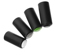 BESTonZON 4 pezzi Copri Batteria per Microfono Wireless Compatibili Custodie Resistenti e Fissaggio Sicuro per Accessori Microfono Professionali