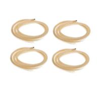 BESTonZON 4 Pezzi Crine Cavallo per Archetto Violino Ricambio Resistente per Strumenti Ad Arco come Violino Cello Migliora La Qualità Del Suono per Pratica