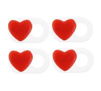 BESTonZON 4 Pezzi Di Per La Privacy Con Design A Cuore Per Webcam Scorrevole Per Laptop Tablet Telefono Per Webcam Per Laptop Scorrevole