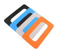 BESTonZON 4 pezzi Kit Protezioni Base Pinna Paddle Board con Adesivo Resistente Compatibile Tavole Surf Gonfiabili Kayak e Sup Protezione Bordi Rinforzata per Uso Multi-scena