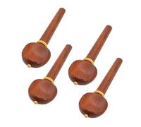 BESTonZON 4 pezzi Pz Piroli Violoncello in Legno Piroli Accordatura Pratici e Resistenti Accessori Professionali per Violoncello con Superficie Liscia e Facili da Installare