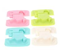 BESTonZON 4 Pz blocco di sicurezza per serrature dei cassetti dell'armadio a prova di serratura cassetto blocca cassetti chiusure di sicurezza per per frigorifero