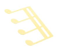 BESTonZON 4 Pz Cartella Musicale Clip Del Punteggio Note Musicali Leggio Per Pianoforte Tastiera Musicale Clip Del Libro Di Musica Lira Trombone Porta Pellicola Metallo Portatile