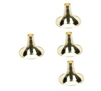 BESTonZON 4 Pz Ciotola Suona Parte Dello Strumento Suona Accessori Suona Cinesi Corno Suona Ispessito Parte Di Corno Suona Parte Strumentale Strumento a Fiato Etnico Cina Nazionalità Ottone