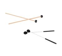 BESTonZON 4 Pz Martelletto Della Marimba Canna Da Marimba Bacchette Per Strumenti Bacchette Per Marimba Bastoncino Di Marimba Martello a Percussione Mazze Di Campana Black Abs