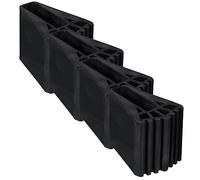 BESTonZON 4 Pz per i piedi della scala Tappi per piedi scala Poggiapiedi per scala piedini per scale ripide protezioni paraurti per scaletta tappi per le gambe della scala