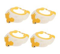 BESTonZON 4 Pz tappo di protezione per le orecchie dello shampoo scudo per il lavaggio dei del bambino cappello per l'acqua della piscina per bambini shower cap dry soon scheda