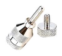 BESTonZON 4 Set Dado Componente di precisione per saxofono vite del collo del sax accessori tonali vite del ricevitore del manico del sax strumento di riparazione dello strumento Metallo