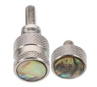 BESTonZON 4 Set Dado Vite Da Collo Creativa Legatura Per Sassofono Contralto Strumentale Accessorio Per Sassofono Vite Di Serraggio Per Sax Lira Sax Contralto Tenore Metallo Silver