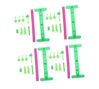 BESTonZON 4 Set Giocattoli Scientifici per Esperimenti per Anemometro da Te per Apprendimento e Creatività Stimola Competenze Scientifiche e