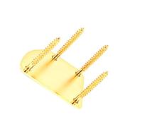 BESTonZON 4 Set tavola per chitarra piastra di montaggio dell'articolazione del collo elettrico accessori chitarra elettrica accessori per chitarra elettrica basso parti di chitarra il retro