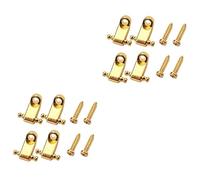 BESTonZON 4 Set viti a per chitarra porta vite per chitarra con viti albero di montaggio per metallico gld basso corda di Metallo rotella di scorrimento
