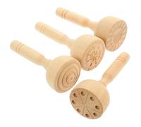 BESTonZON 4 Strumenti Legno per Argilla Stampi Creativi per Pratici per Creazione Argilla per e attività