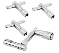 BESTonZON 4pezzi Chiave Per Batteria Strumento Per Accordare Batterie Accessorio Per Parti Di Batteria Pratico e Robusto Per Uso Prolungato