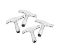 BESTonZON 4pezzi Chiave per Batteria Strumento per Batteria Chiave Strumento Realizzato in Lega di Zinco Design Compatto e Portatile Facile da Usare per Tensione Tamburo
