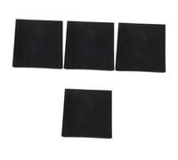 BESTonZON 4pezzi Isolante Per Altoparlanti Schiuma Acustica Fonoassorbenti Per Subwoofer e Monitor Da Studio Base Stabilizzante Per e Domestici