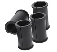 BESTonZON 4pezzi Manicotto Distanziatore in Gomma Per Supporto Antiurto Per Microfono Copertura Per Microfono Rondella Distanziatrice Per Accessori Per