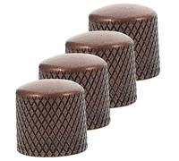 BESTonZON 4pezzi Manopole Per Chitarra Elettrica e Basso Manopole Di Controllo Del Volume Tono in Metallo Accessori Per Strumenti Musicali