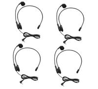 BESTonZON 4pezzi Microfono Auricolare Per Insegnanti e Guide Turistiche Amplificazione Chiara e Stabilità Di Connessione Per Conferenze e Lezioni